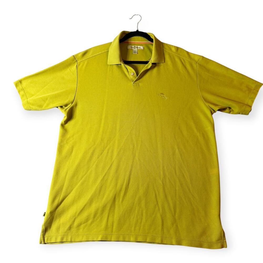 Tommy Bahama Polo Golf Shirt, Green, Men's Extra Large, XL